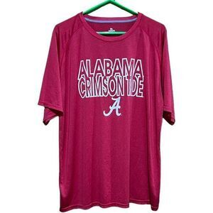 Knights Apparel Mens‎ University Of Alabama Crimson Tide NCAA T-Shirt Red 2XL